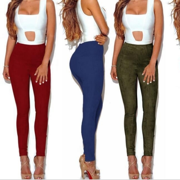 Suede pants - Picture 1 of 2